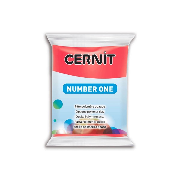 Полимерная глина CERNIT №1 56 г. карминовый красный
